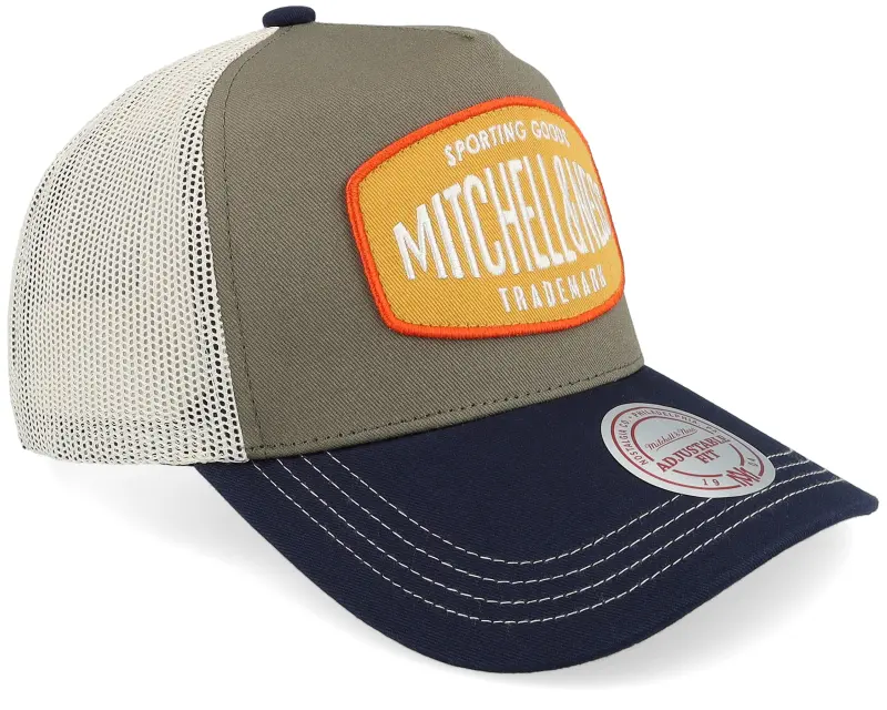 Mitchell & Ness Sporting Own Brand Army Green/Navy Trucker online