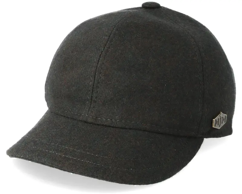MJM Hats Baseball El 100% Eco Merino Wool Loden Dark Grey Fitted online