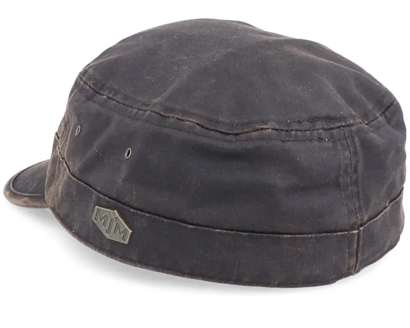 MJM Hats Casual Cotton Mix Brown Army online