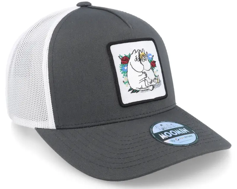 Moomin Best Friends Charcoal/White Trucker online