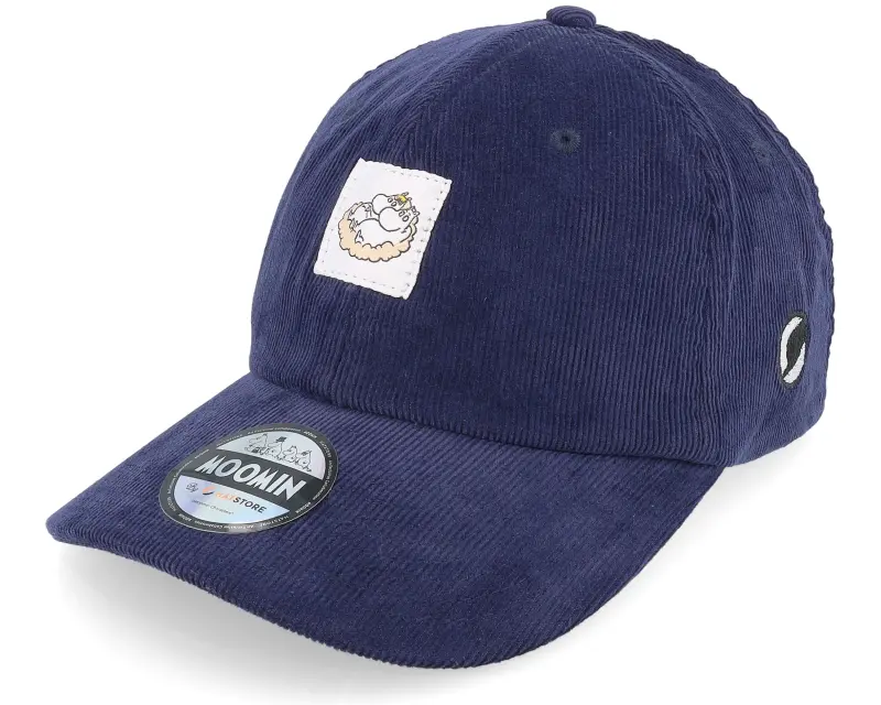 Moomin Cloud Navy Cord Dad Cap online