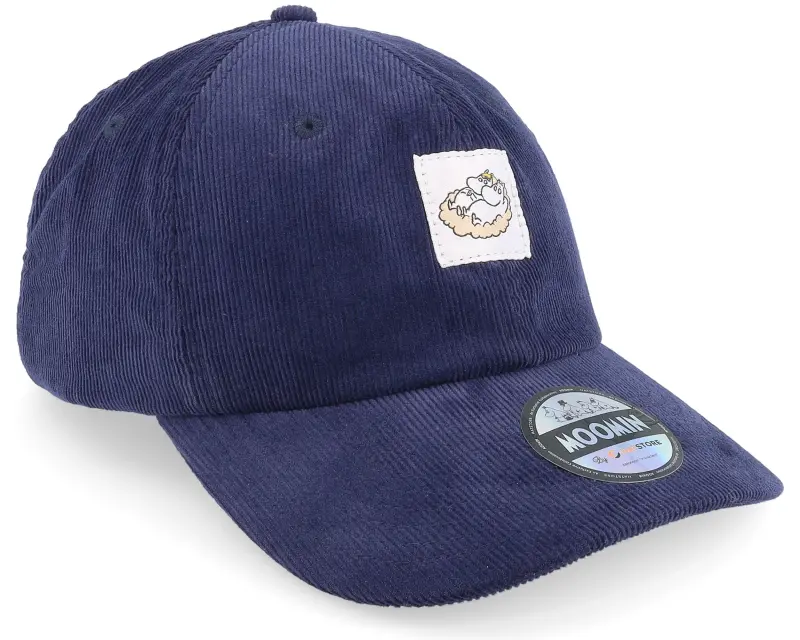 Moomin Cloud Navy Cord Dad Cap online