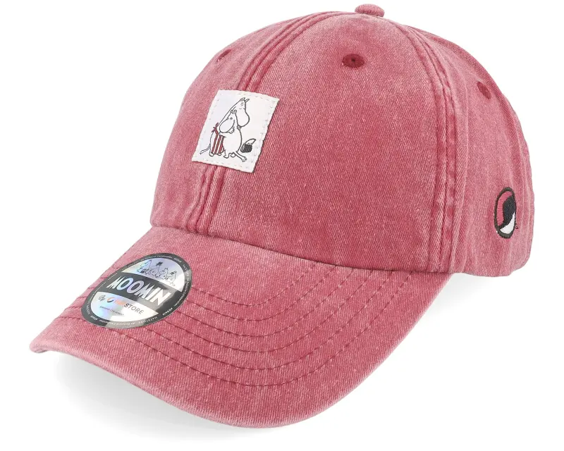 Moomin Hug Red Denim Dad Cap online