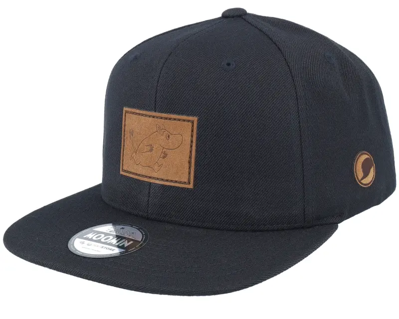 Moomin Moomin Engraved Patch Black Snapback online