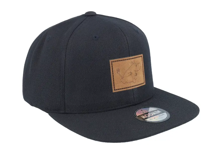 Moomin Moomin Engraved Patch Black Snapback online