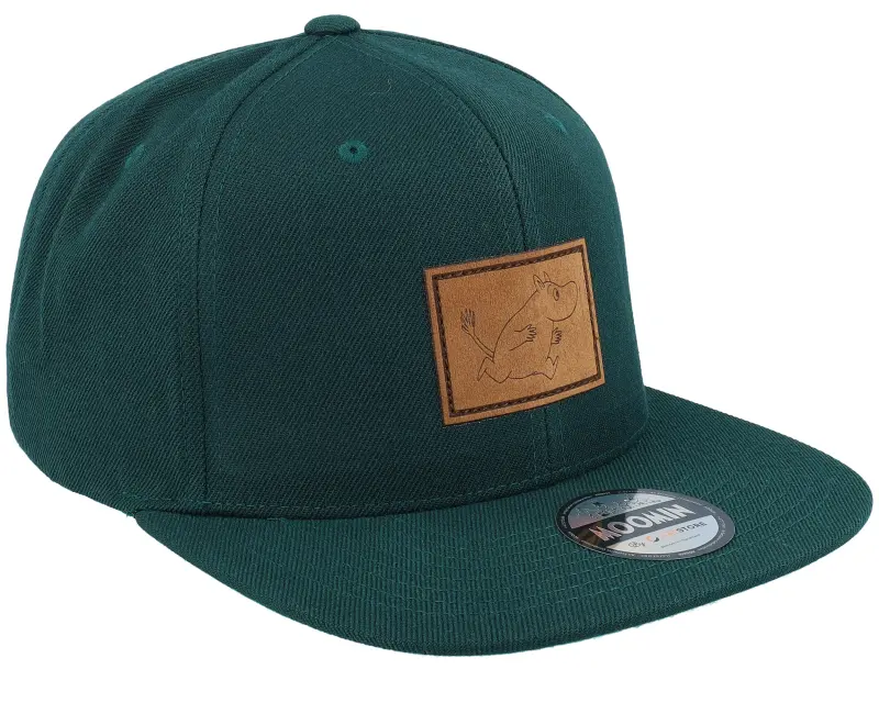 Moomin Moomin Engraved Patch Green Snapback online
