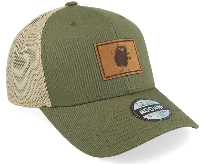 Moomin Stinky Engraved Patch Green/Khaki Trucker online