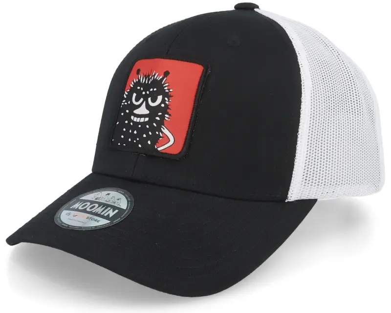 Moomin Stinky Red Patch Black/White Trucker online
