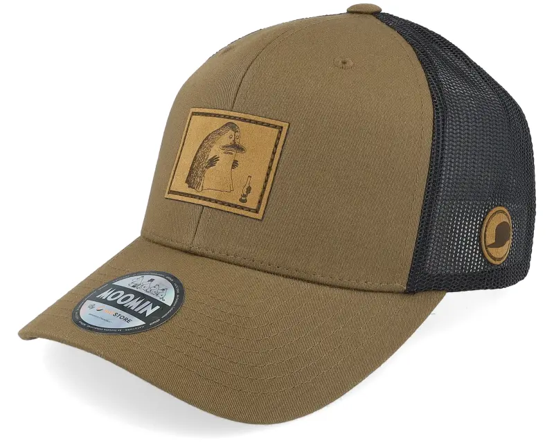 Moomin The Groke Engraved Patch Brown/Black Trucker online