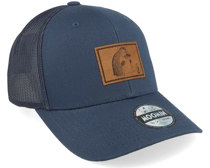 Moomin The Groke Engraved Patch Navy Trucker online