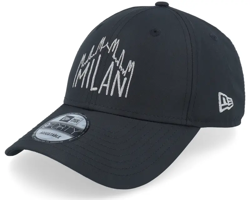 New Era AC Milan Reflective 9FORTY Acmilan Blk-osfm online