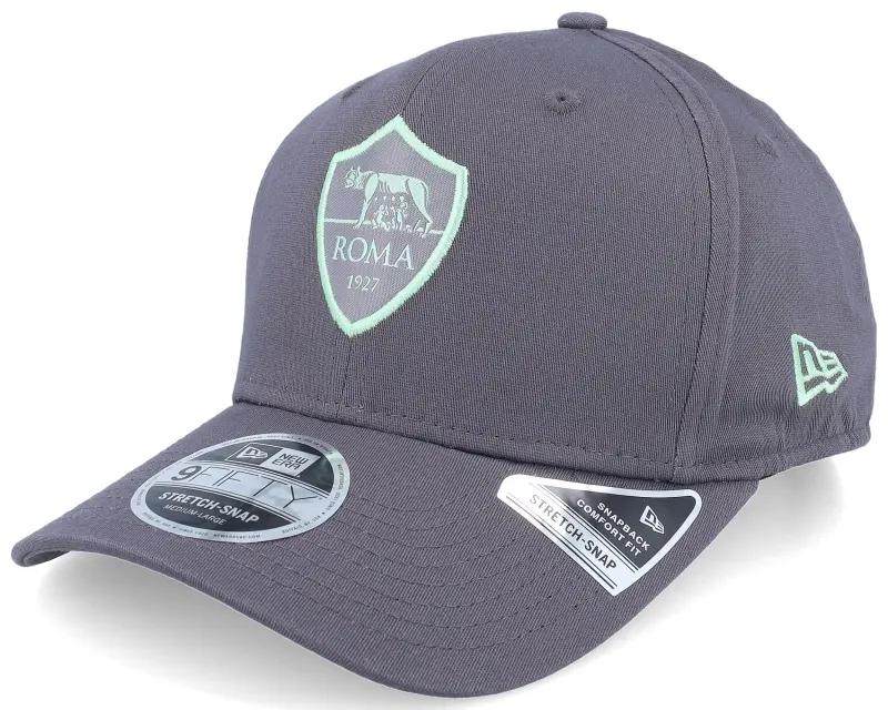 New Era AS Roma Seasonal Pop 9FIFTY Charcoal Adjustable online