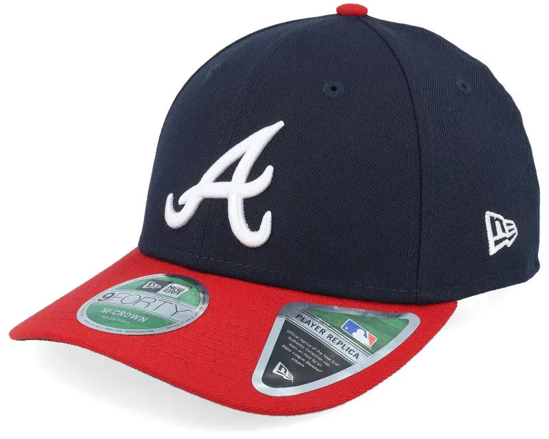 New Era Atlanta Braves MLB PR 9FORTY M-Crown Navy/Red Adjustable online