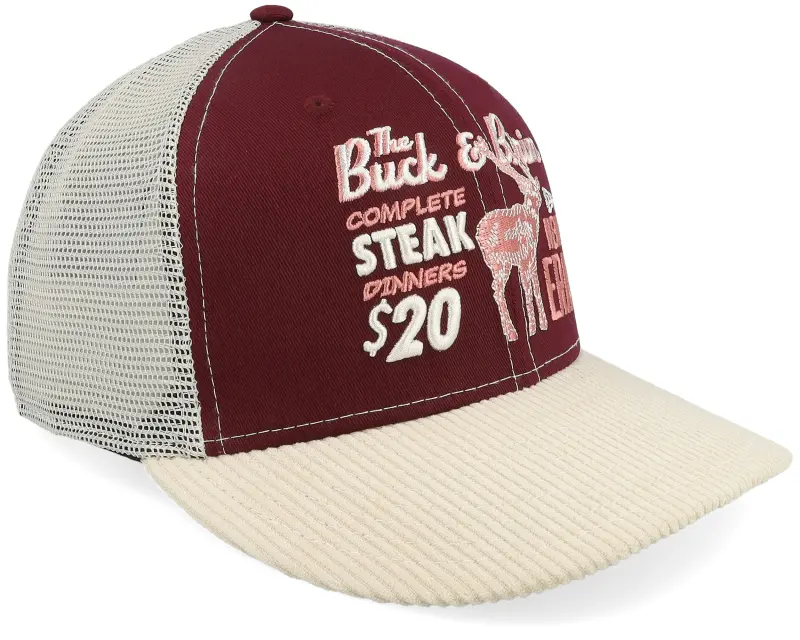 New Era Corduroy 9FIFTY Pc Burgundy/Stone Trucker online