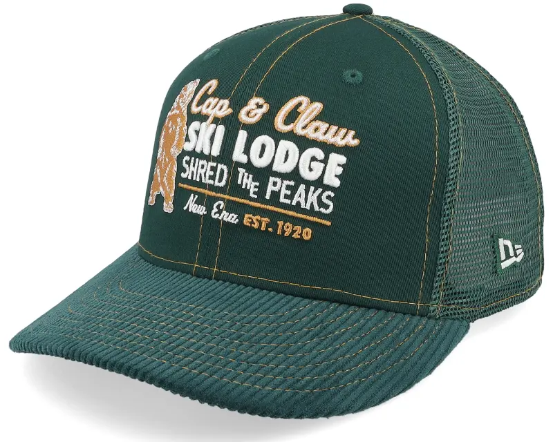 New Era Corduroy 9FIFTY Pc Dark Green Trucker online