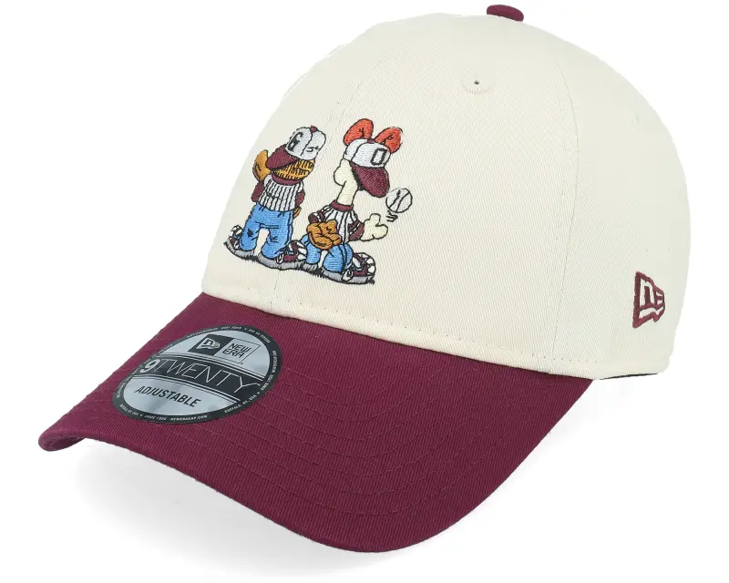 New Era Garfield 9TWENTY Light Terracotta/Burgundy Dad Cap online