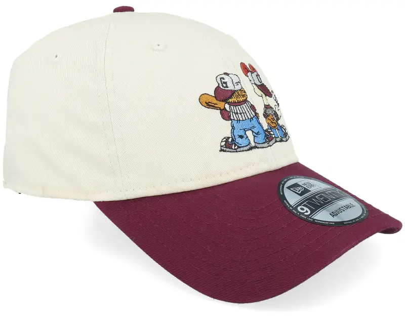 New Era Garfield 9TWENTY Light Terracotta/Burgundy Dad Cap online