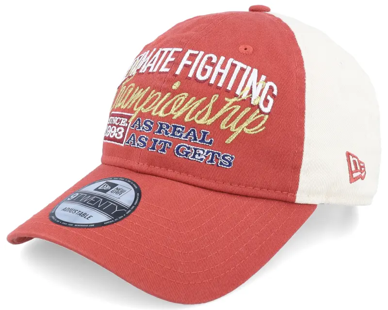 New Era Graphic 9TWENTY Ufcmma Inca Red/Light Terracotta Dad Cap online