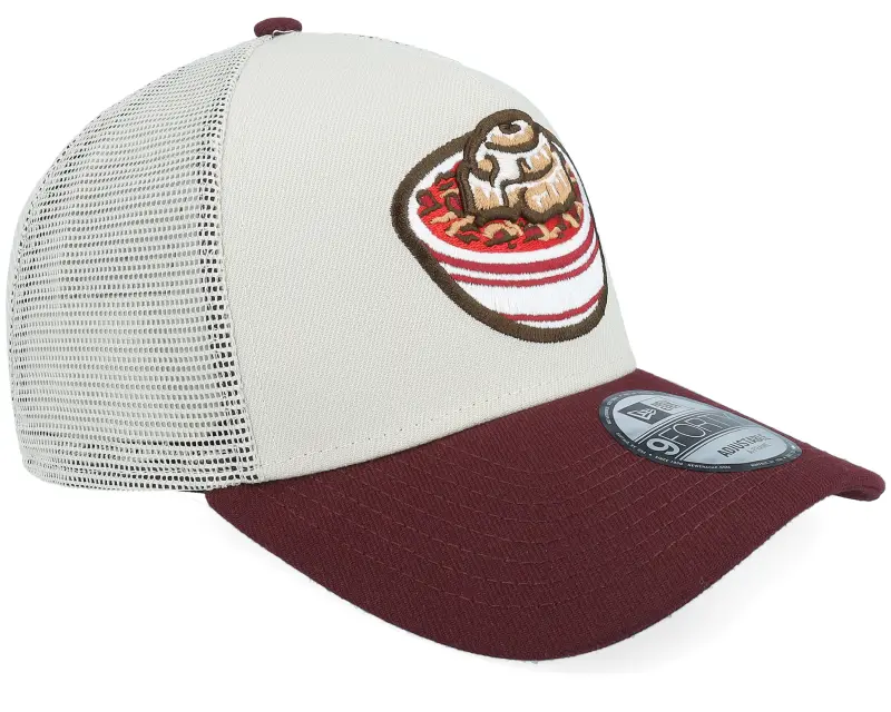 New Era Hatstore Exclusive x The Wind Surge Mascot Mania 9FORTY Grey/Maroon A-Frame Trucker online