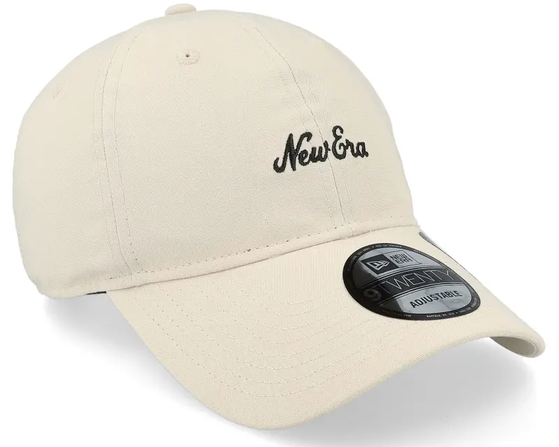 New Era Heritage Script 9TWENTY Stone/Black Dad Cap online