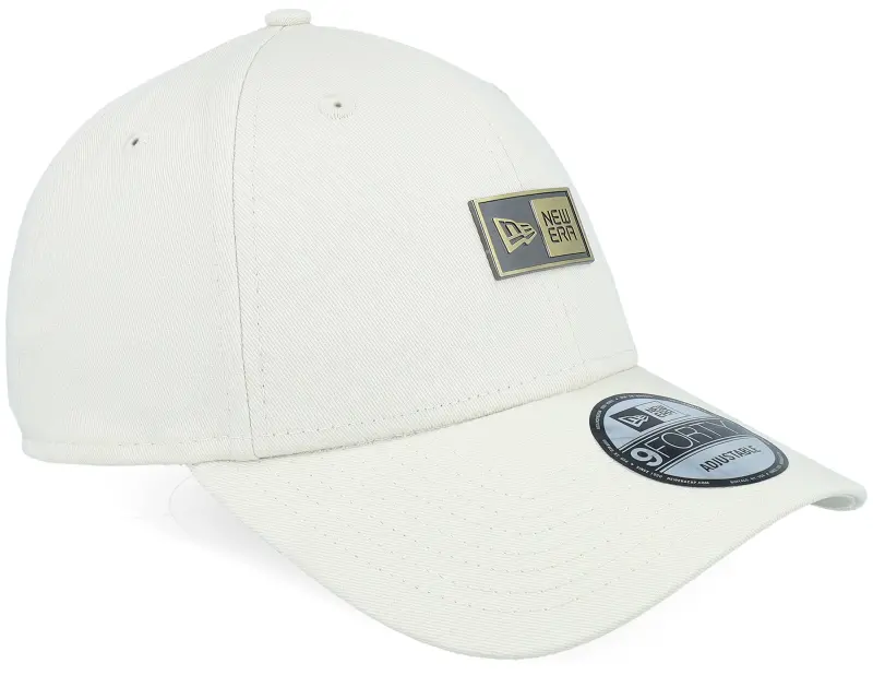 New Era Ne Badge 9FORTY Ivory Adjustable online