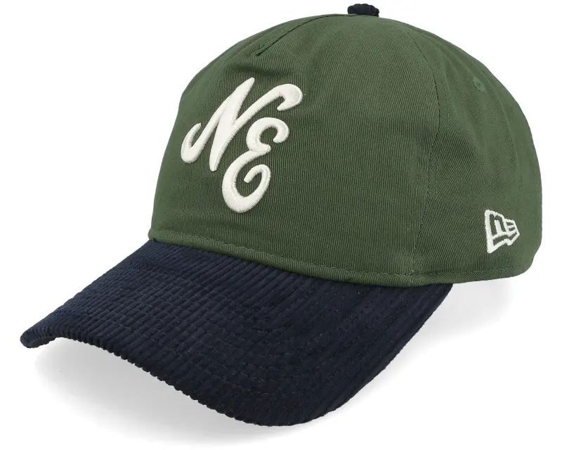 New Era Ne Contrast Corduroy 9TWENTY Dark Green/Navy Dad Cap online