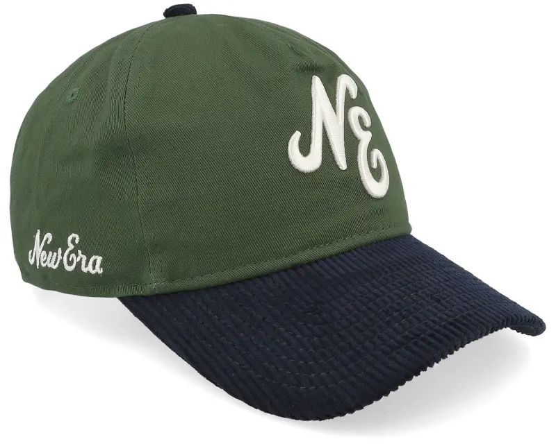 New Era Ne Contrast Corduroy 9TWENTY Dark Green/Navy Dad Cap online