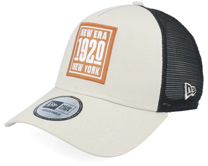 New Era Ne Essential Patch Stone/Black Trucker online