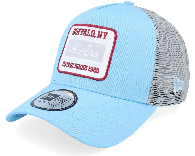 New Era Ne Patch Pale Blue/Grey A-Frame Trucker online