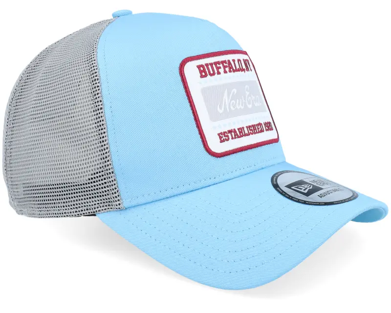 New Era Ne Patch Pale Blue/Grey A-Frame Trucker online