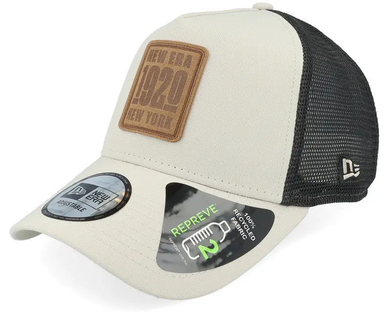 New Era Ne Repreve Stone/Black A-Frame Trucker online