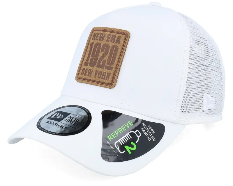 New Era Ne Repreve White A-Frame Trucker online