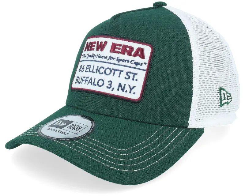 New Era Ne Vintage Dark Green/White A-Frame Trucker online