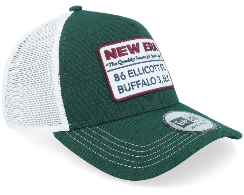 New Era Ne Vintage Dark Green/White A-Frame Trucker online
