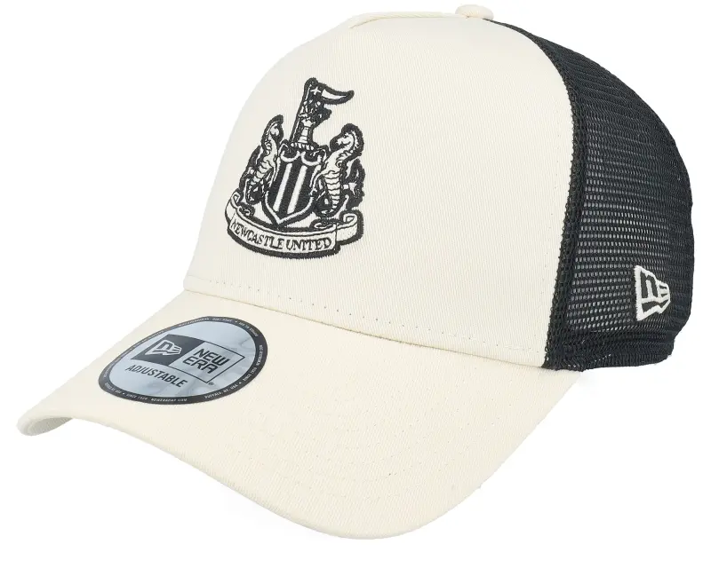 New Era Newcastle United Seasonal Light Terracotta/Black A-frame Trucker online