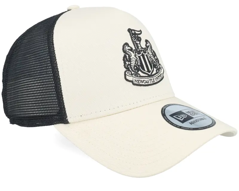 New Era Newcastle United Seasonal Light Terracotta/Black A-frame Trucker online