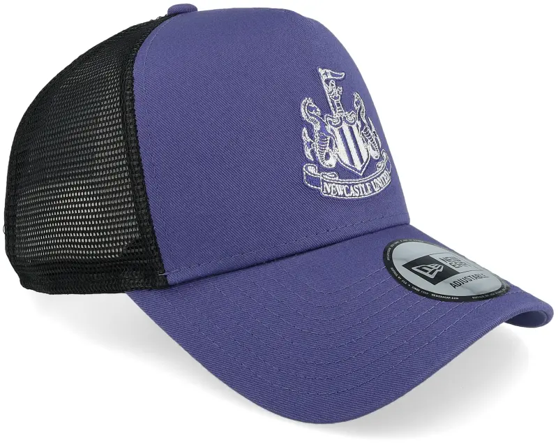 New Era Newcastle United Seasonal Purple/Black A-frame Trucker online