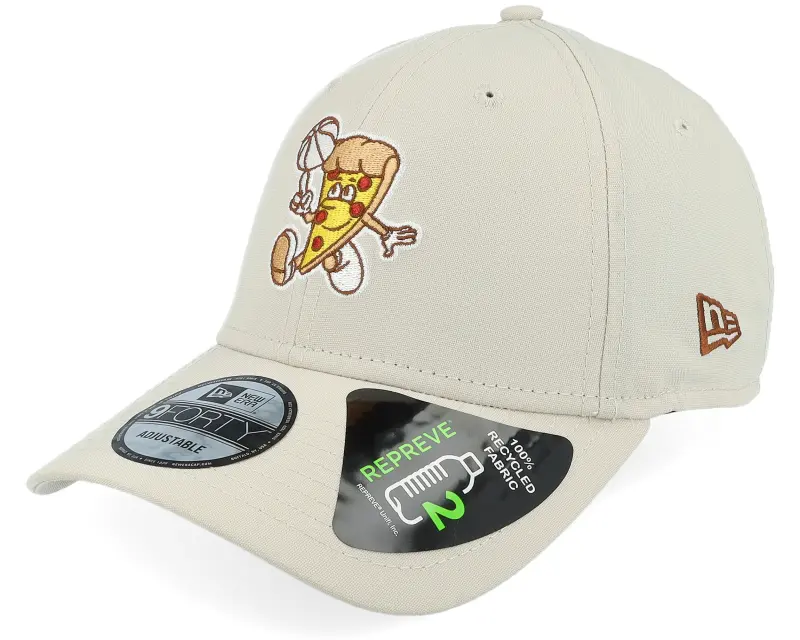 New Era Pizza Repreve 9FORTY Stone Adjustable online