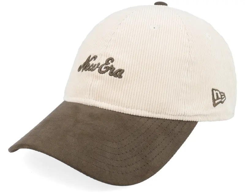 New Era Premium Cord 9TWENTY Stone/Brown Dad Cap online
