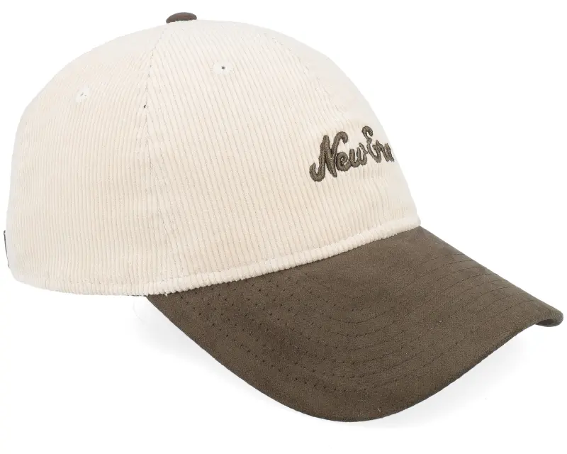New Era Premium Cord 9TWENTY Stone/Brown Dad Cap online