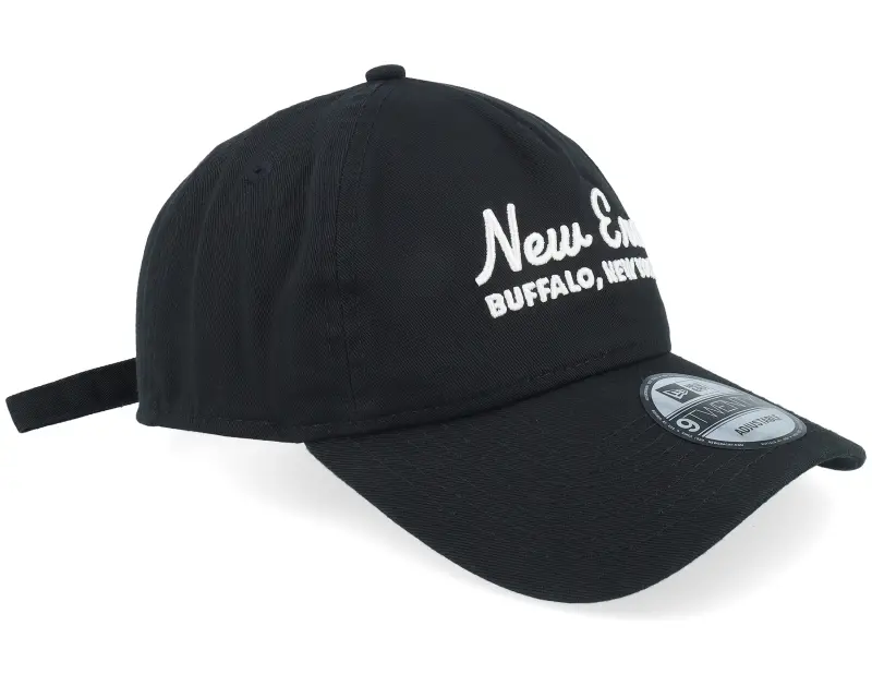 New Era Script 9TWENTY Af Black/White Dad Cap online