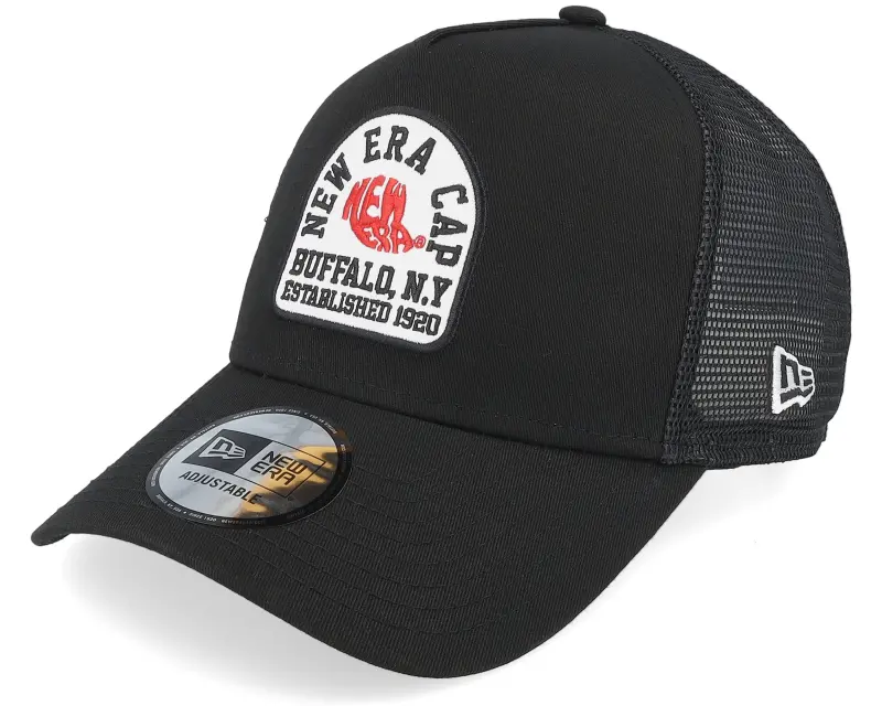 New Era State Patch Black Trucker online