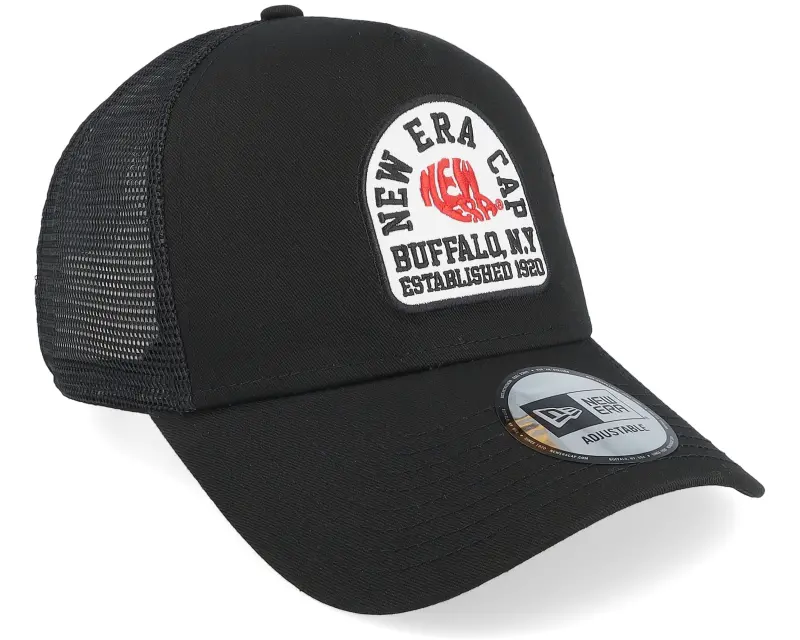 New Era State Patch Black Trucker online