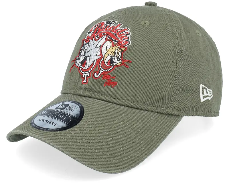 New Era Tom And Jerry 9TWENTY Olive Dad Cap online