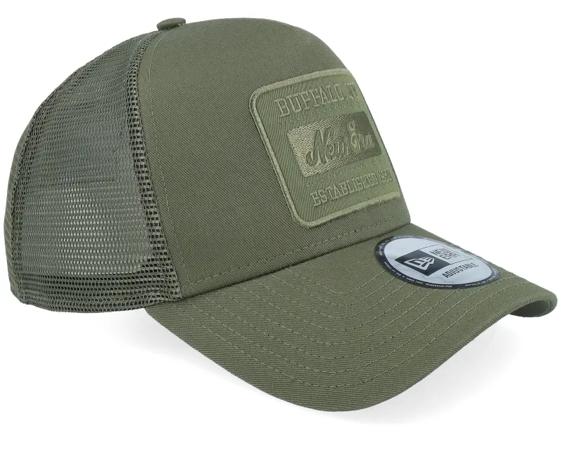 New Era Tonal Patch Olive A-Frame Trucker online
