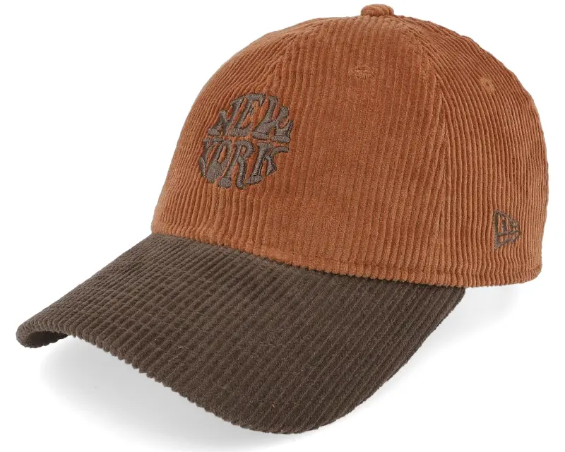 New Era Womens Ne Corduroy 9TWENTY Brown Dad Cap online