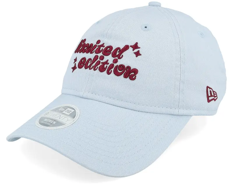 New Era Womens NE Phrase 9TWENTY Pale Blue/Maroon Dad Cap online