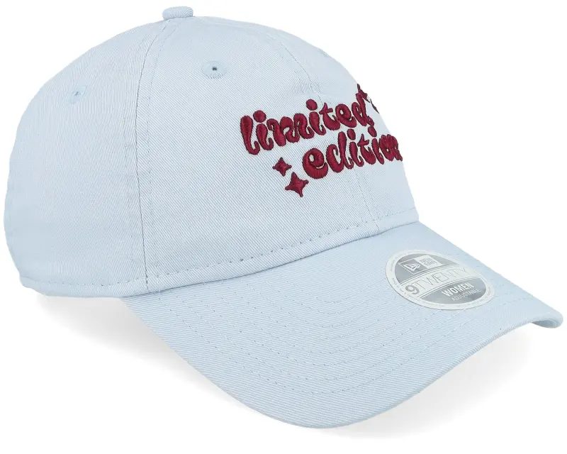 New Era Womens NE Phrase 9TWENTY Pale Blue/Maroon Dad Cap online