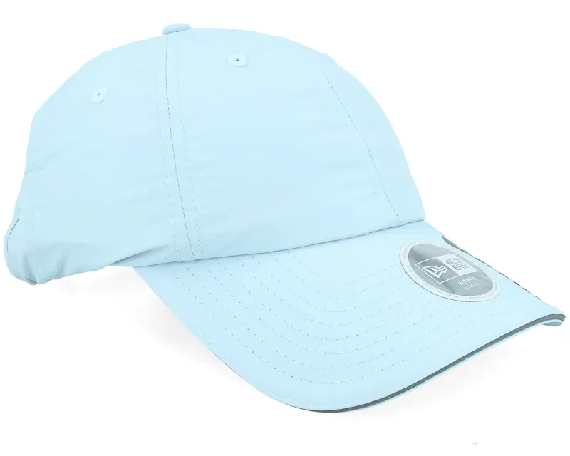 New Era Womens Open Back Pony Tail Cap Pale Blue Dad Cap online