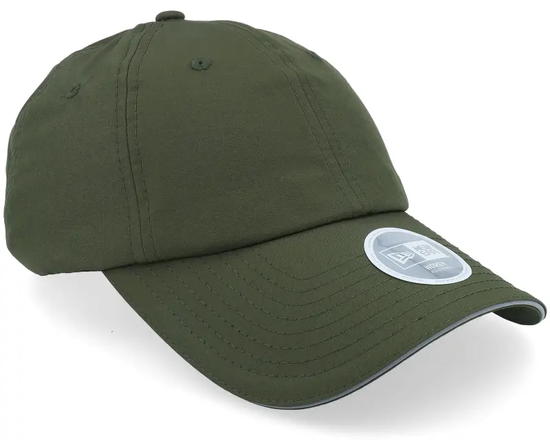 New Era Womens Open Back Ponytail Cap Olive Dad Cap online